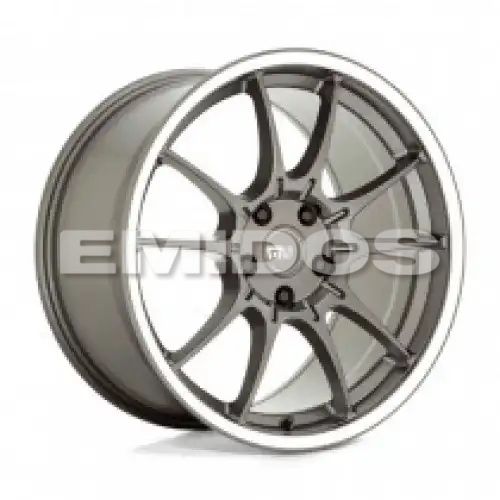 Motegi Racing MR152 SS5 GUNMETAL W/ MACHINED LIP 5x114.3 18R 9.5 72.56 40