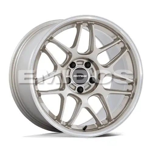 Motegi Racing MR158 TSUBAKI MOTORSPORT GOLD W/ MACHINED LIP 5x112 18R 10.5 66.56 35