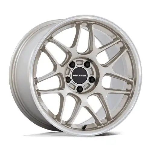 Motegi Racing MR158 TSUBAKI MOTORSPORT GOLD W/ MACHINED LIP 5x114.3 18R 9.5 72.56 25