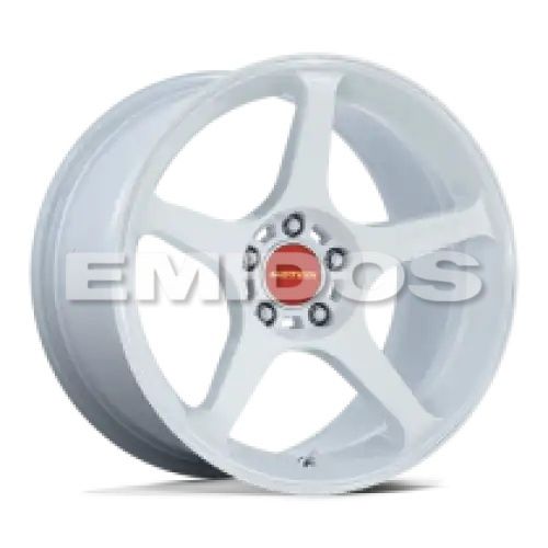 Motegi Racing MR159 BATTLE V MATSURI WHITE PEARL W/ MACHINED LIP STRIPE 5x114.3 18R 10.5 72.56 25