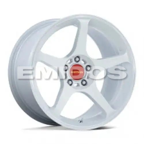 Motegi Racing MR159 BATTLE V MATSURI WHITE PEARL W/ MACHINED LIP STRIPE 5x114.3 18R 8.5 72.56 35