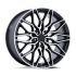 Niche NC277 CALABRIA 5 GLOSS BLACK MACHINED 5x114.3 20R 10.5 72.56 40