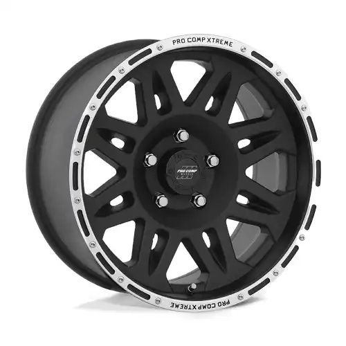 Pro Comp PA5 TORQ FLAT BLACK MACHINED 5x127 17R 9 78.1 -6