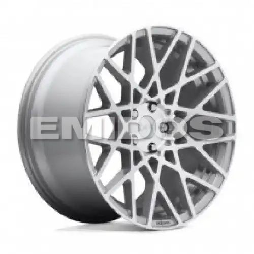 ROTIFORM R110 BLQ GLOSS SILVER MACHINED 5x112 18R 8.5 66.56 35