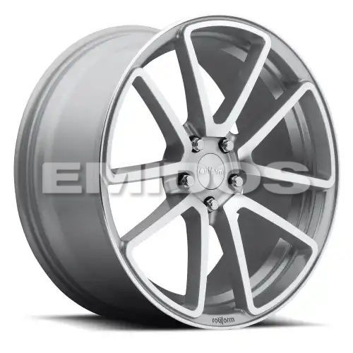 ROTIFORM R120 SPF GLOSS SILVER MACHINED 5x100 18R 8.5 57.1 35