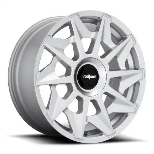 ROTIFORM R124 CVT GLOSS SILVER 5x112 18R 8.5 66.56 45