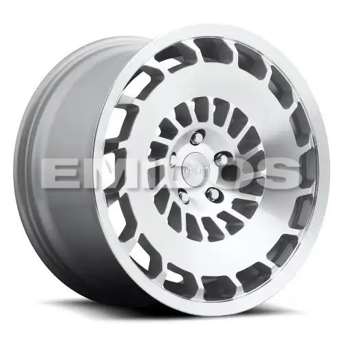 ROTIFORM R135 CCV GLOSS SILVER MACHINED 5x112 19R 8.5 66.56 45