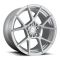 ROTIFORM R138 KPS GLOSS SILVER BRUSHED 5x112 18R 8.5 66.56 45