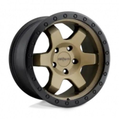 ROTIFORM R150 SIX-OR MATTE BRONZE BLACK BEAD RING 5x127 17R 9 71.5 1