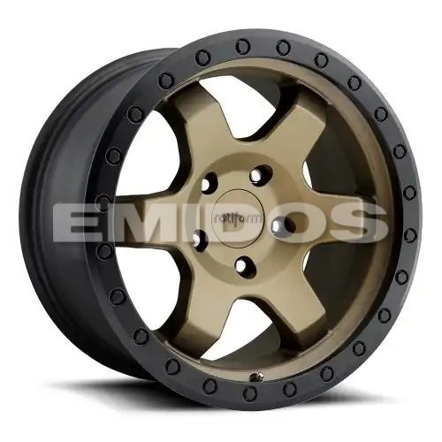 ROTIFORM R150 SIX-OR MATTE BRONZE BLACK BEAD RING 6x135 20R 9 87.1 1