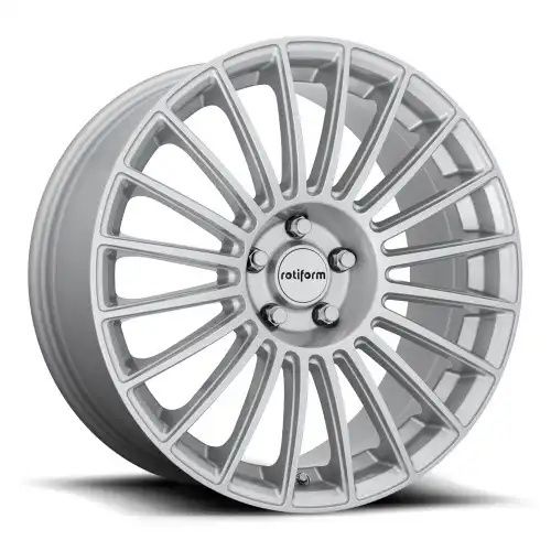 ROTIFORM R153 BUC GLOSS SILVER 5x112 18R 8.5 66.56 45