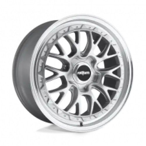 ROTIFORM R155 LSR GLOSS SILVER MACHINED 5x112 19R 10 66.56 35