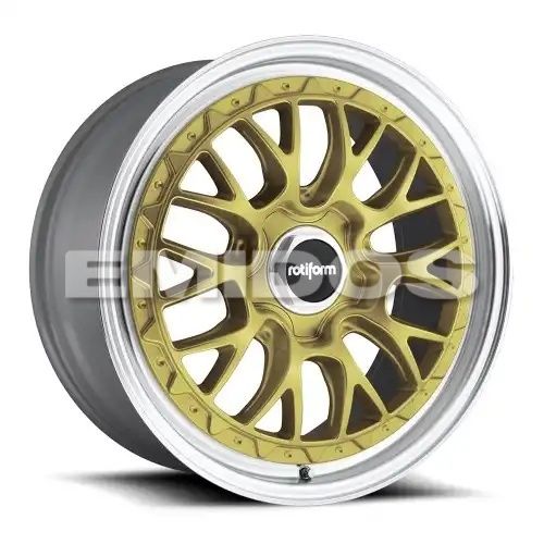 ROTIFORM R156 LSR MATTE GOLD MACHINED 5x112 R 8.5 66.56 45