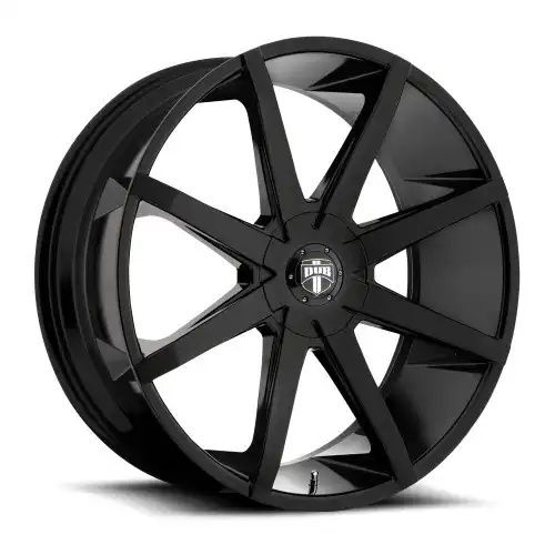 DUB S110 PUSH GLOSS BLACK 5x114.3/120 20R 8.5 72.56 45