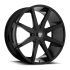 DUB S110 PUSH GLOSS BLACK 5x115/120.65 22R 9.5 72.56 15