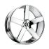 DUB S115 BALLER CHROME PLATED 5x120 24R 9 72.56 15