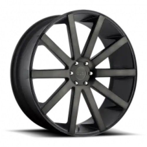 DUB S121 SHOT CALLA MATTE BLACK DOUBLE DARK TINT 5x127 22R 10.5 71.5 35