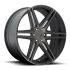 DUB S123 SKILLZ MATTE BLACK DOUBLE DARK TINT 6x139.7 R 9.5 78.1 30