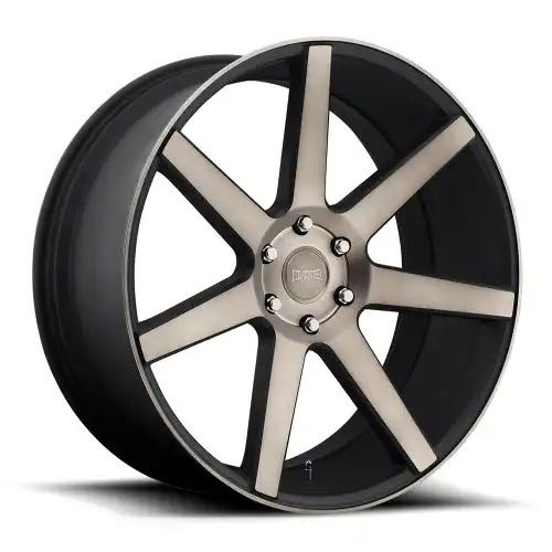 DUB S127 FUTURE MATTE BLACK DOUBLE DARK TINT 6x139.7 24R 10 106.1 20