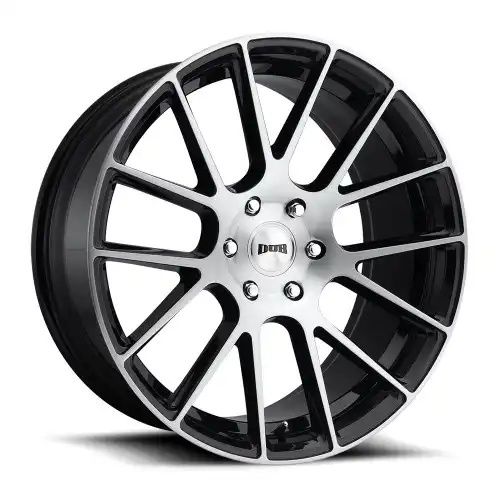 DUB S206 LUXE GLOSS BLACK BRUSHED 6x139.7 20R 9 78.1 30