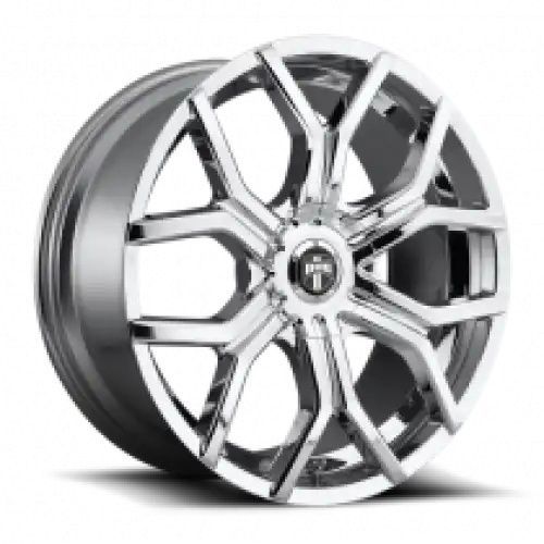DUB S207 ROYALTY CHROME PLATED 6x135/139.7 22R 9.5 87.1 30