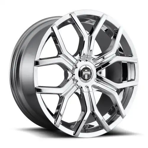 DUB S207 ROYALTY CHROME PLATED 6x135/139.7 24R 9.5 87.1 30