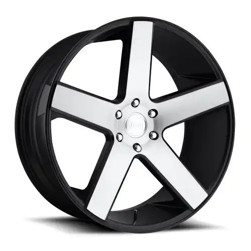 DUB S217 BALLER GLOSS BLACK BRUSHED 6x139.7 24R 10 78.1 30