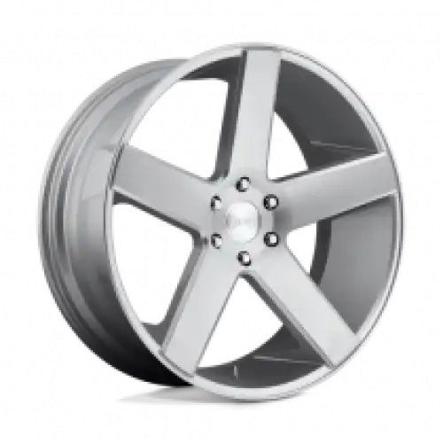 DUB S218 BALLER GLOSS SILVER BRUSHED 5x127 26R 10 78.1 10