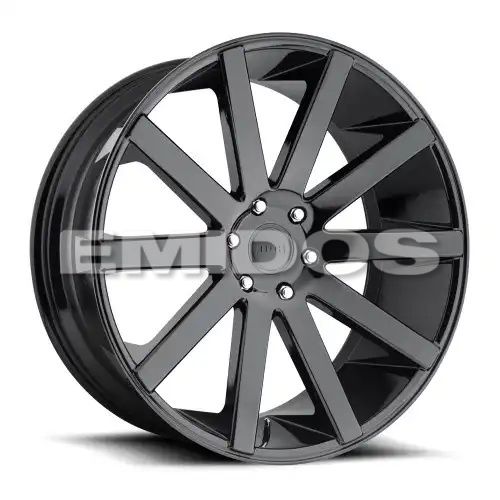 DUB S219 SHOT CALLA GLOSS BLACK 5x139.7 24R 10 78.1 25