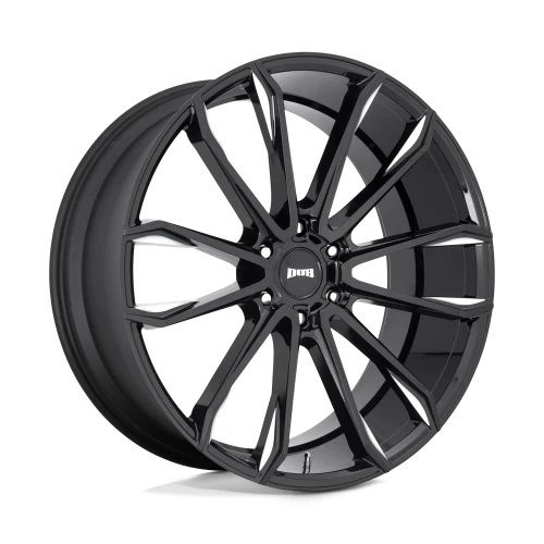 DUB S252 CLOUT GLOSS BLACK MILLED 6x139.7 24R 10 106.1 30