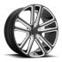 DUB S255 FLEX GLOSS BLACK MILLED 5x139.7 24R 10 78.1 25