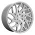 DUB S261 G.O.A.T. SILVER BRUSHED FACE 5x120 22R 9 72.56 35