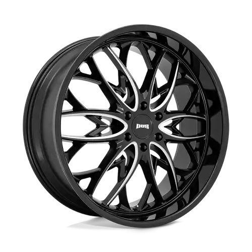 DUB S263 OG GLOSS BLACK MILLED 6x139.7 22R 9.5 106.1 25