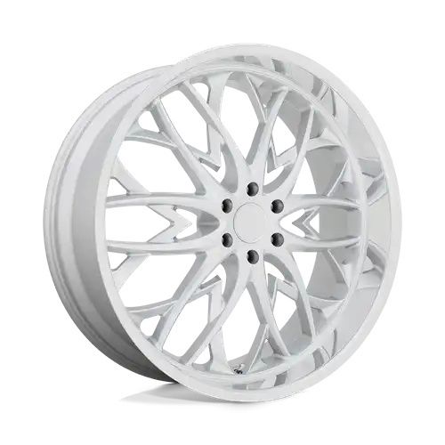 DUB S264 OG SILVER W/ DIAMOND CUT LIP 6x135 26R 10 87.1 30