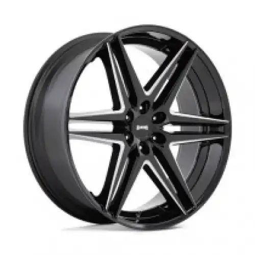 DUB S267 DIRTY DOG GLOSSY BLACK MILLED 6x139.7 26R 10 106.1 25