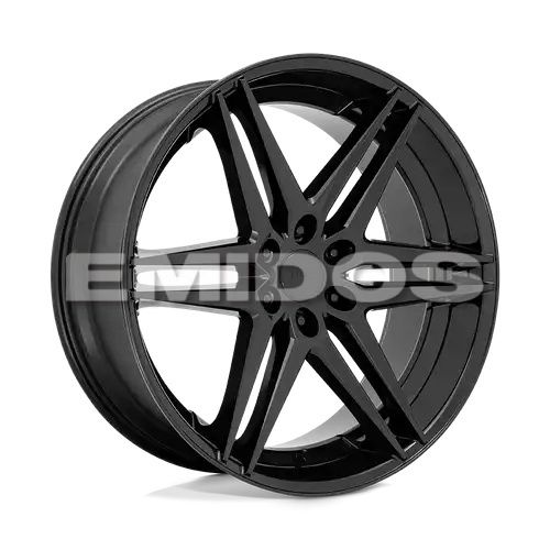 DUB S268 DIRTY DOG ALL GLOSSY BLACK 6x135 24R 10 87.1 30