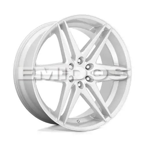 DUB S270 DIRTY DOG SILVER W/ BRUSHED FACE 6x139.7 24R 10 106.1 25