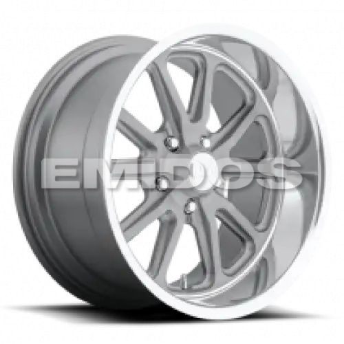 US MAG U111 RAMBLER MATTE GUN METAL MACHINED 5x120 20R 10 72.56 35