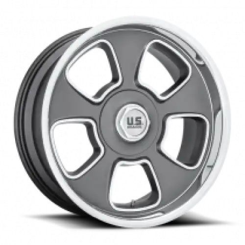 US MAG U125 BOULEVARD MATTE GUN METAL 5x120.65/127 20R 9.5 78.1 1