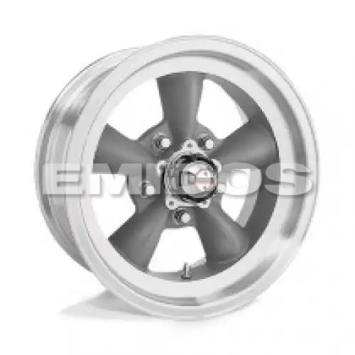 American racing VN105 TORQ THRUST D TORQ THRUST GRAY W/ MACH LIP 5x114.3 15R 4.5 83.06 -15
