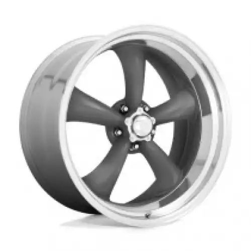 American racing VN215 CLASSIC TORQ THRUST II MAG GRAY W/ MACHINED LIP 5x114.3 15R 10 83.06 -44