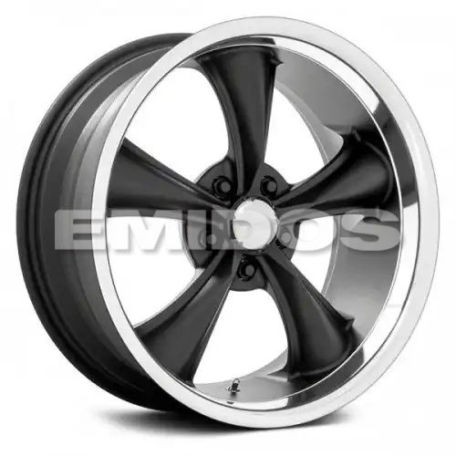 American racing VN338 BOSS TT TEXTURED BLACK W/ DIAMOND CUT LIP 5x114.3 20R 8.5 72.56 28