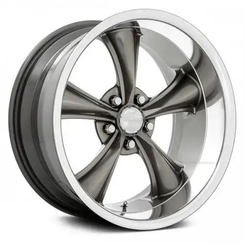 American racing VN338 BOSS TT GRAPHITE W/ DIAMOND CUT LIP 5x114.3 20R 8.5 72.56 28