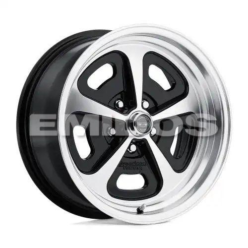 American racing VN501 500 MONO CAST GLOSS BLACK MACHINED 5x114.3 15R 7 72.56 BNK
