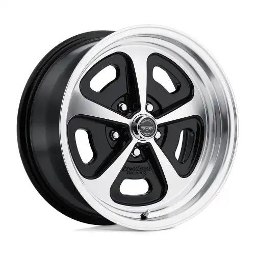 American racing VN501 500 MONO CAST GLOSS BLACK MACHINED 5x120.65 15R 8 72.56 BNK