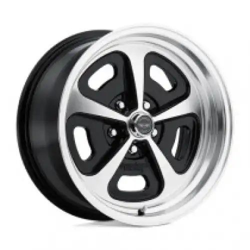 American racing VN501 500 MONO CAST GLOSS BLACK MACHINED 5x120.65 17R 7 72.56 BNK