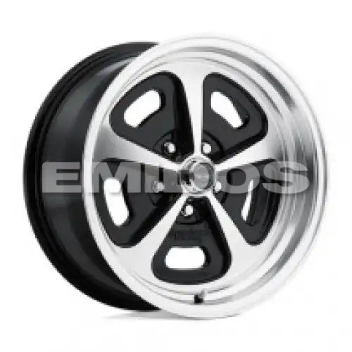 American racing VN501 500 MONO CAST GLOSS BLACK MACHINED 5x120.65 17R 8 72.56 BNK
