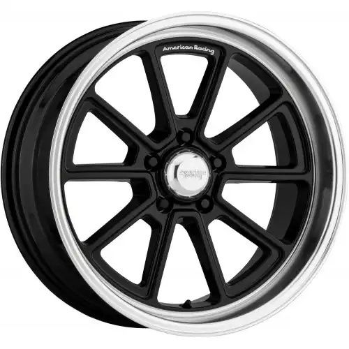 American racing VN510 DRAFT GLOSS BLACK W/ DIAMOND CUT LIP 5x127 20R 10 78.1 6