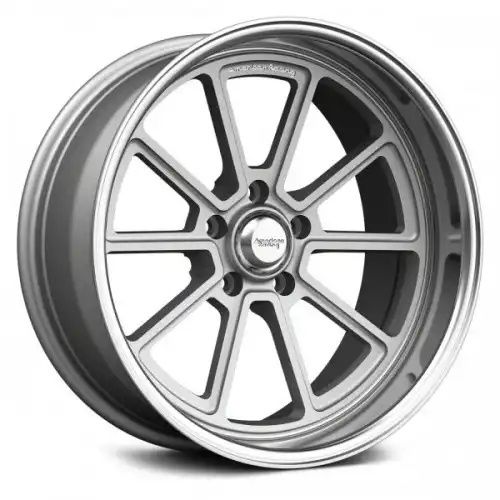American racing VN510 DRAFT VINTAGE SILVER W/ DIAMOND CUT LIP 5x120.65 20R 8.5 72.56 6