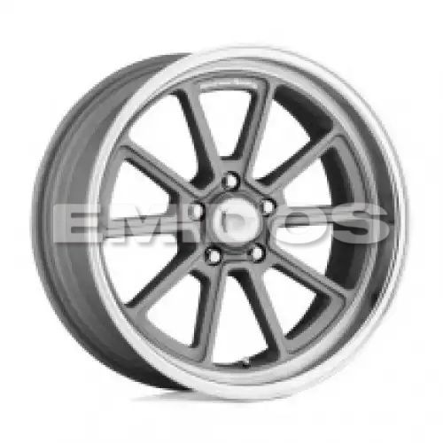 American racing VN510 DRAFT VINTAGE SILVER W/ DIAMOND CUT LIP 5x120.65 18R 10 72.56 BNK